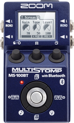 ZOOM MS-100 BT Zoom MS-100BT MultiStomp review | MusicRadar